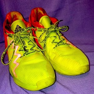 Used Adidas D.O.N. Issue #2 “Fire Of Greatness” Sneakers Size 13